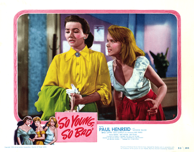 So Young, So Bad Tuesdays Overlooked Film So Young So Bad 1950