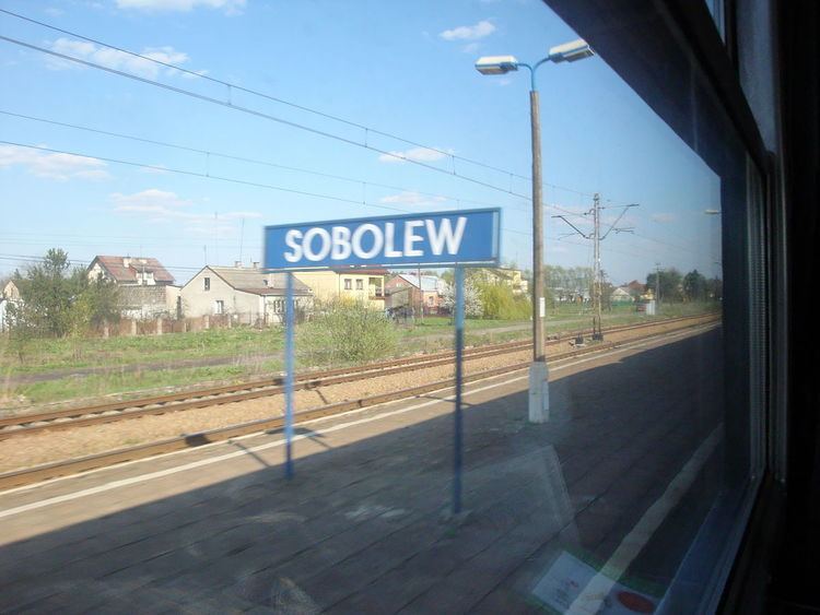 Sobolew railway station