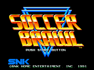 Soccer Brawl Soccer Brawl Play Retro SNK Neo Geo games online