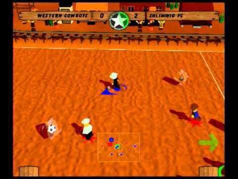 Soccer Mania (2002 video game) LEGO Football Mania PS2 gameplay 2 Player Story Soccer Mania