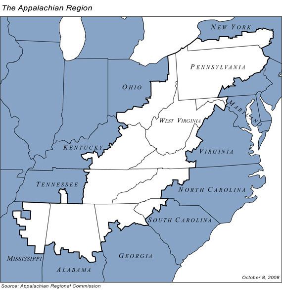 Social and economic stratification in Appalachia