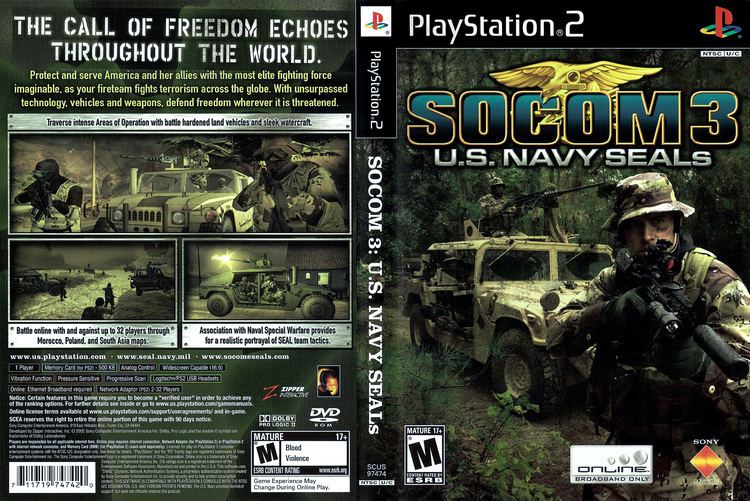 SOCOM 3 U.S. Navy SEALs wwwtheisozonecomimagescoverps2589jpg