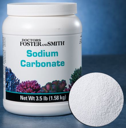 Sodium carbonate Marine Aquarium Alkalinity Supplement Drs Foster and Smith Sodium