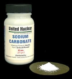 Sodium carbonate Sodium Carbonate United Nuclear Scientific Equipment amp Supplies
