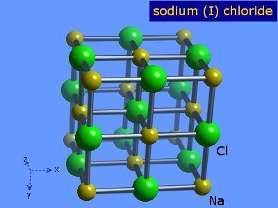 Sodium chloride Sodiumsodium chloride WebElements Periodic Table