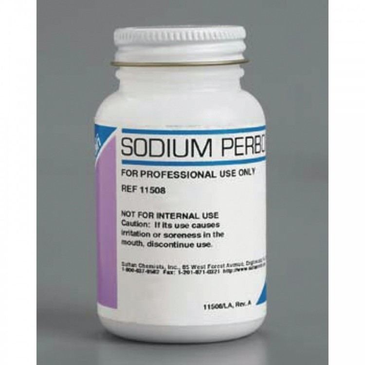 Sodium perborate Sodium Perborate 100g Whitening Products Cosmetic Dentistry