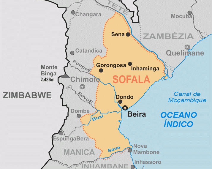 Sofala Province in the past, History of Sofala Province