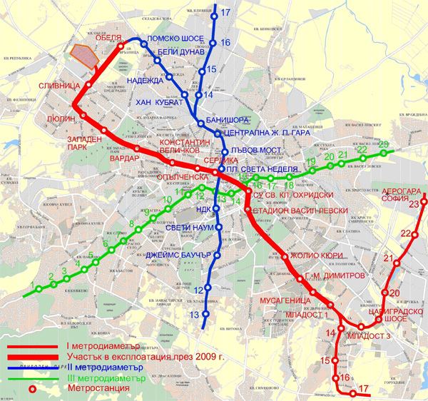 Sofia Metro General Information Metropolitanbg