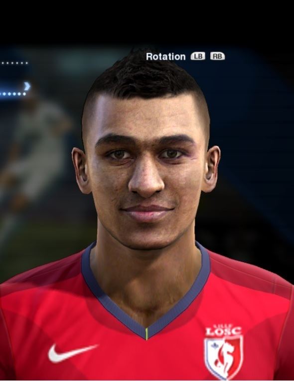 Sofiane Boufal Boufal Sofiane face for Pro Evolution Soccer PES 2013 made