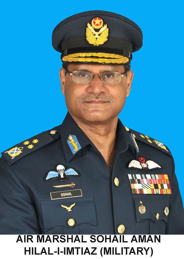 Sohail Aman Air Marshal Sohail Aman appointed as the new air chief