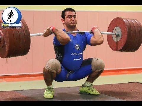 Sohrab Moradi Sohrab Moradi 96 kg snatch 200 clean and jerk 240 Gold Medal for
