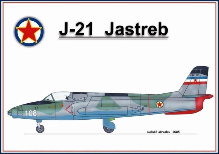 Soko J-21 Jastreb WINGS PALETTE Soko G2 GalebJ21 Jastreb Yugoslavia