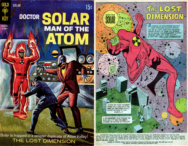Solar (comics) BEACH BUM COMICS SUPER STRUGGLES OF DOCTOR SOLAR MAN OF THE ATOM