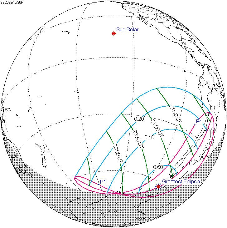 Solar eclipse of April 30, 2022