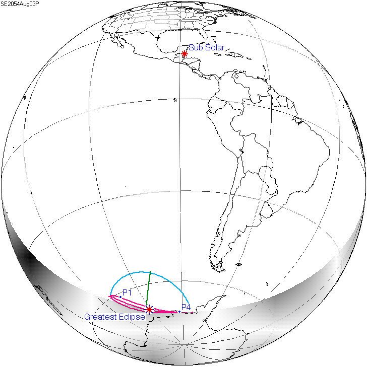 Solar eclipse of August 3, 2054