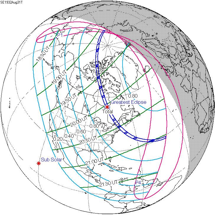 Solar eclipse of August 31, 1932 - Alchetron, the free social encyclopedia