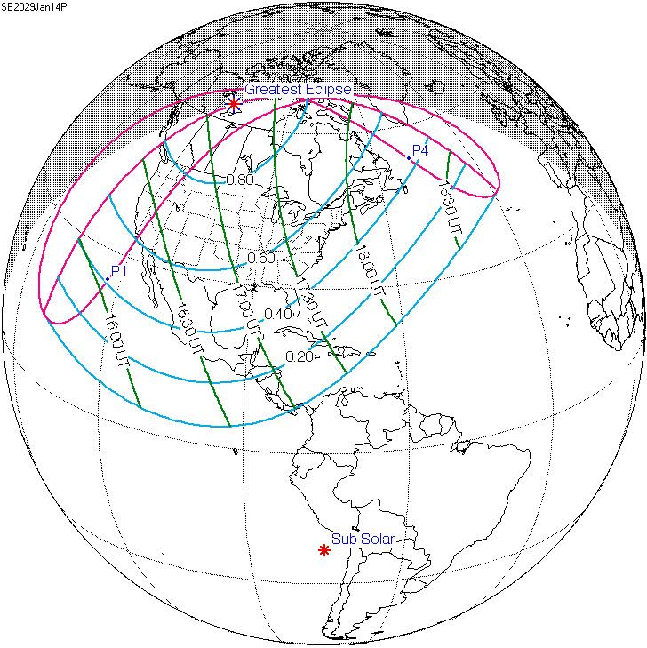 Solar eclipse of January 14, 2029 - Alchetron, the free social encyclopedia
