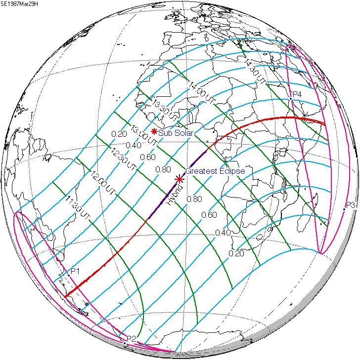 Solar eclipse of March 29, 1987