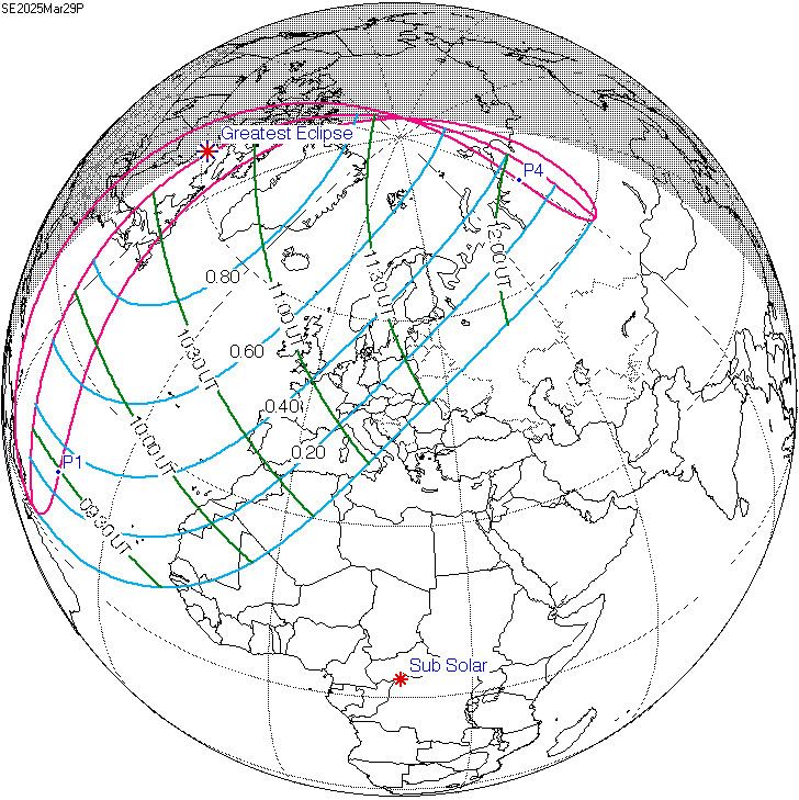Solar eclipse of March 29, 2025 Alchetron, the free social encyclopedia