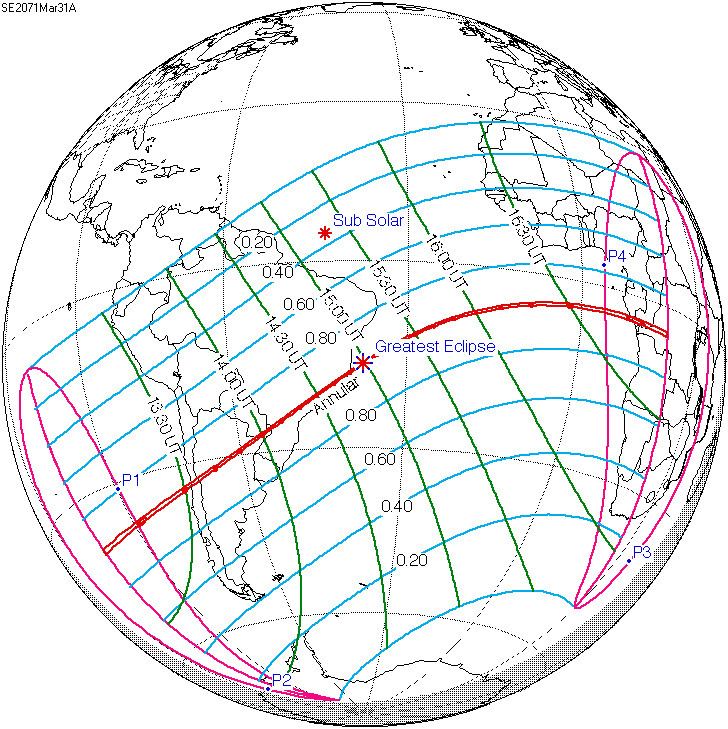 Solar eclipse of March 31, 2071