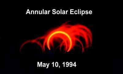 Solar eclipse of May 10, 1994 Solar Eclipse May 10 1994