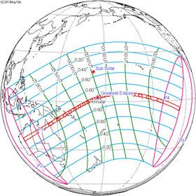 Solar eclipse of May 10, 2013 httpsuploadwikimediaorgwikipediacommonsthu