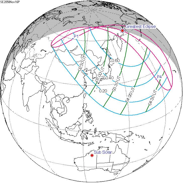 Solar eclipse of November 16, 2058