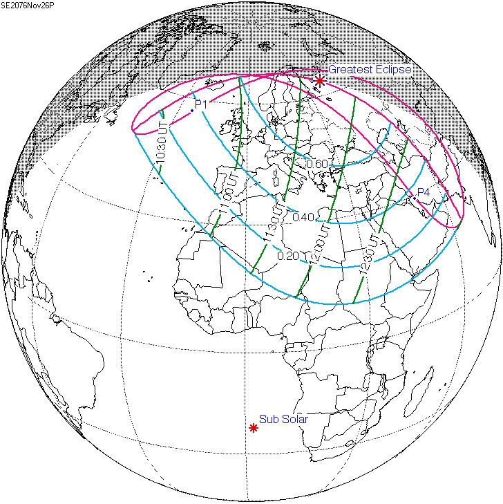 Solar eclipse of November 26, 2076