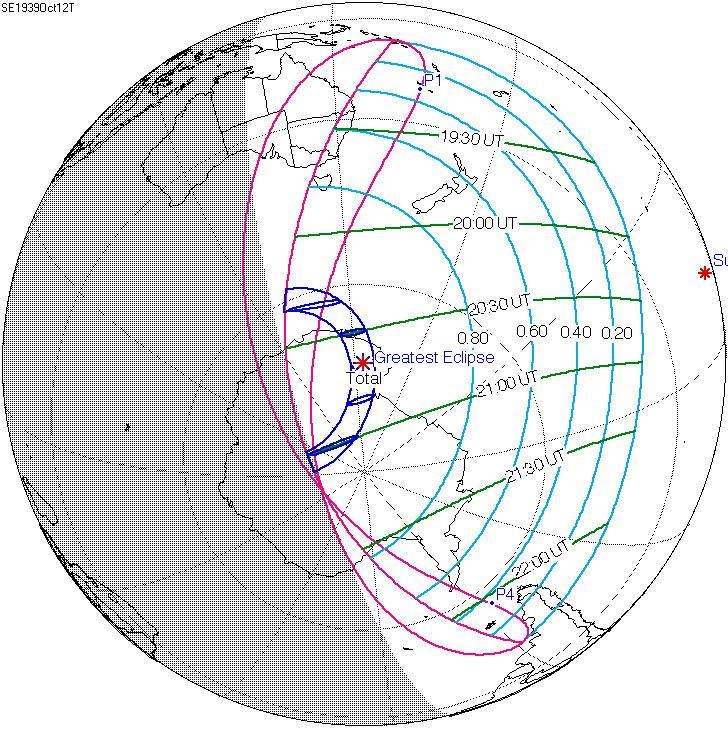 Solar eclipse of October 12, 1939 - Alchetron, the free social encyclopedia