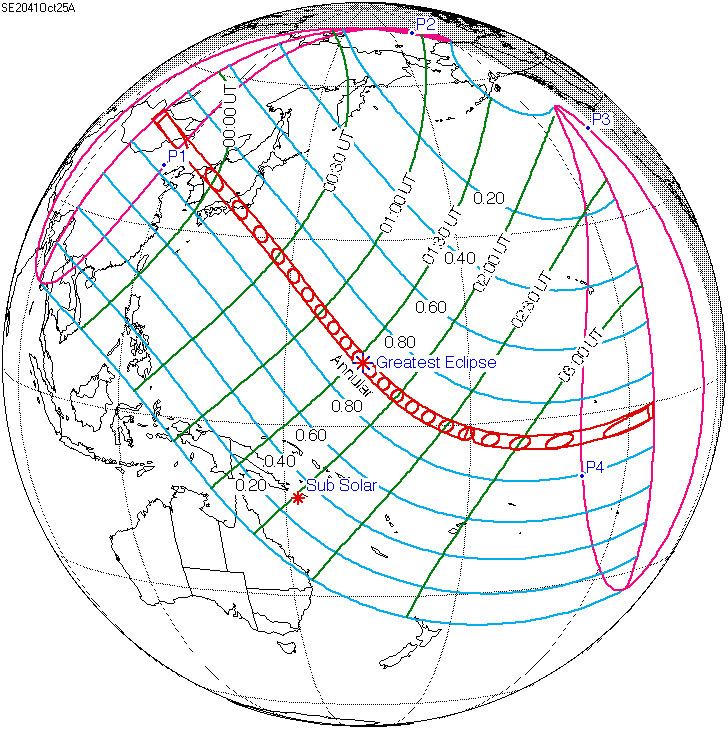Solar eclipse of October 25, 2041