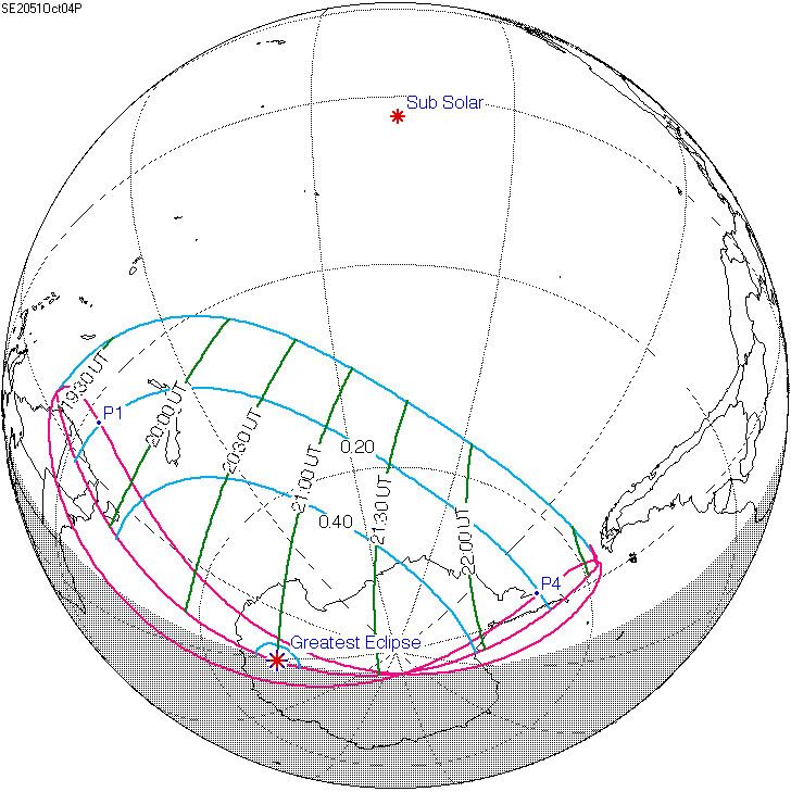 Solar eclipse of October 4, 2051