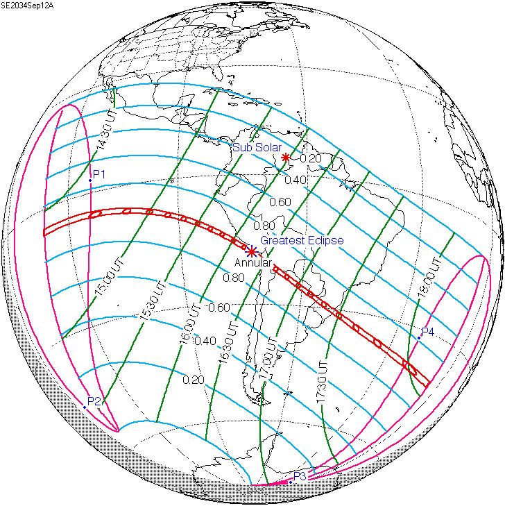 Solar eclipse of September 12, 2034 Alchetron, the free social