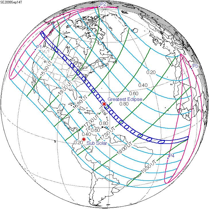 Solar eclipse of September 14, 2099