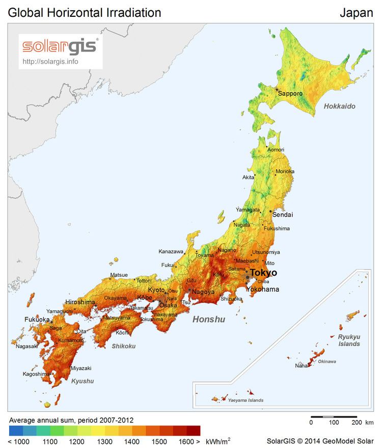 Solar power in Japan
