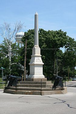 Soldier's Monument (Byron, Illinois) httpsuploadwikimediaorgwikipediacommonsthu