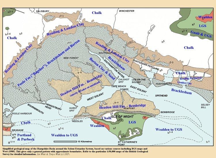 Solent Solent Geology Introduction Ian West