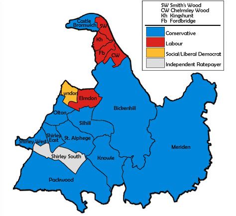 Solihull Metropolitan Borough Council election, 1988
