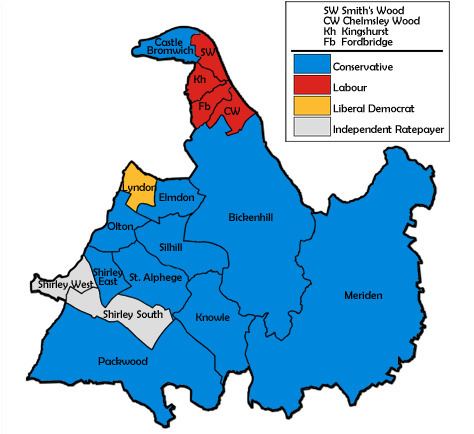 Solihull Metropolitan Borough Council election, 1992
