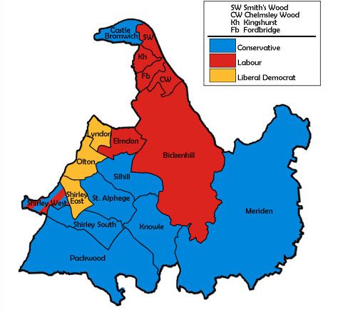 Solihull Metropolitan Borough Council election, 1998