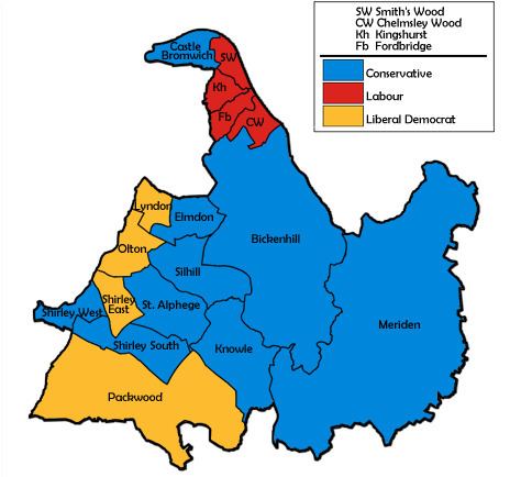 Solihull Metropolitan Borough Council election, 1999