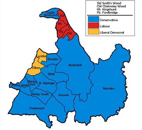 Solihull Metropolitan Borough Council election, 2000