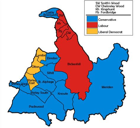 Solihull Metropolitan Borough Council election, 2002