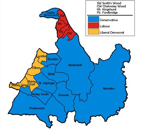 Solihull Metropolitan Borough Council election, 2003
