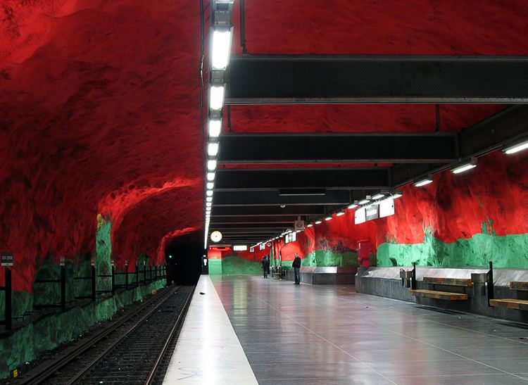 Solna centrum metro station Wikipedia