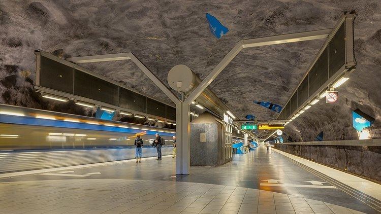 Solna strand metro station