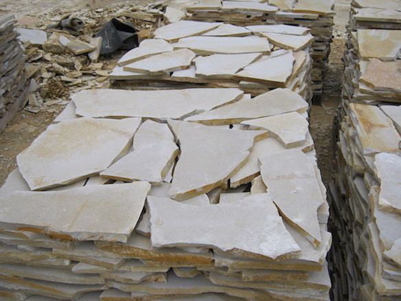 Solnhofen limestone Limestone irregular Flagstone