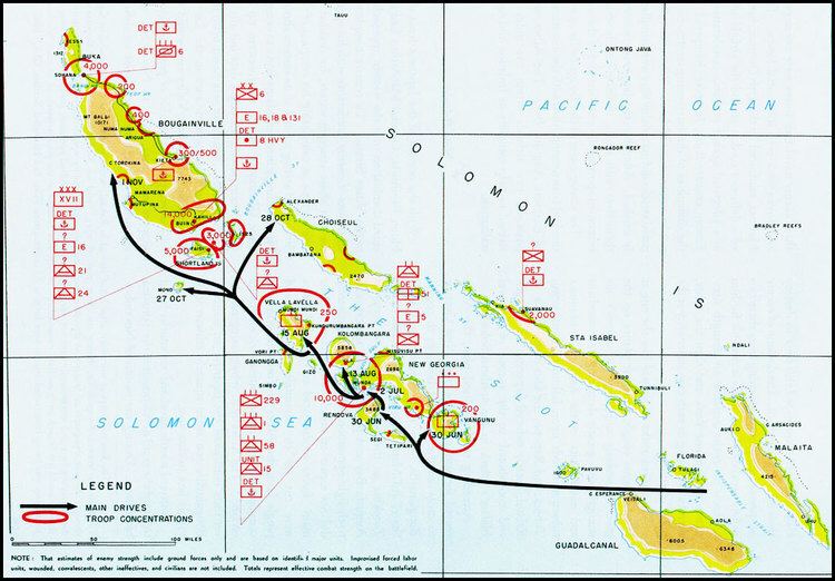 Solomon Islands campaign HyperWar Campaigns of MacArthurI Chapter 5