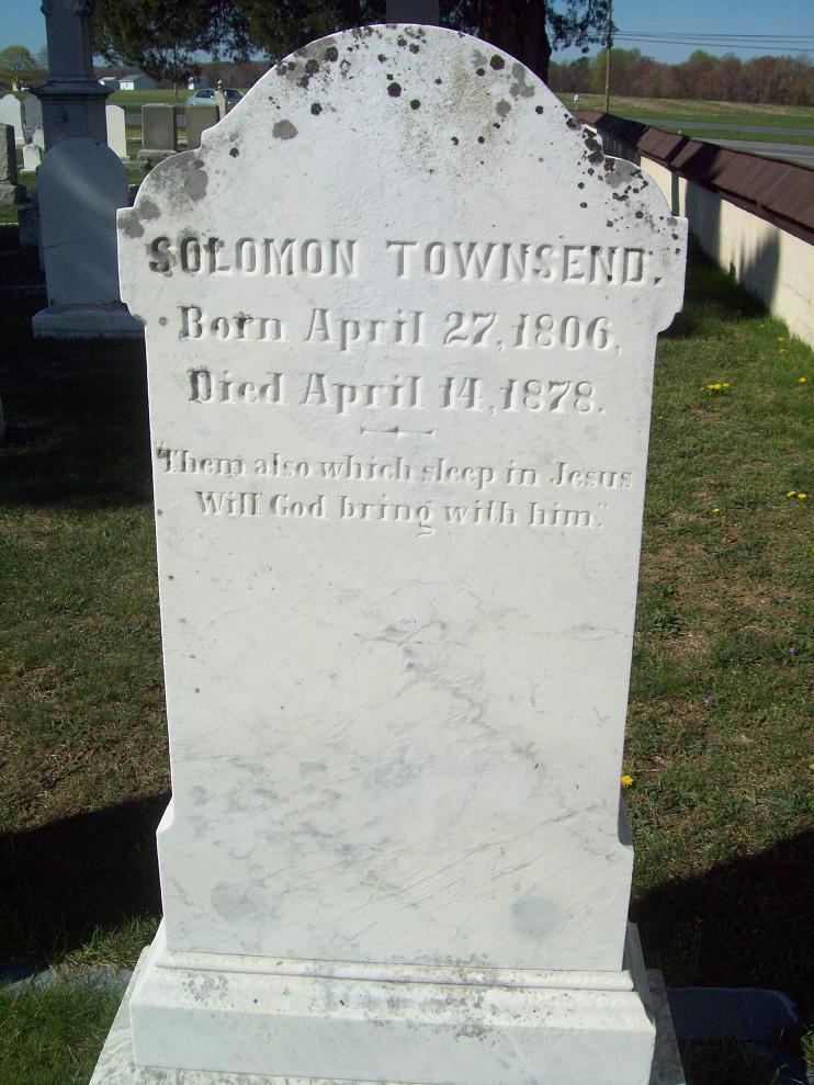 Solomon Townsend Solomon Townsend 1806 1878 Find A Grave Memorial
