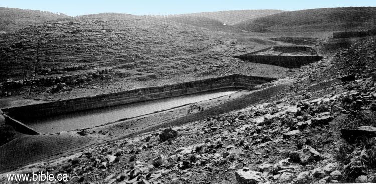 Solomon's Pools The Jerusalem Water Aqueduct from the Solomon39s Pools