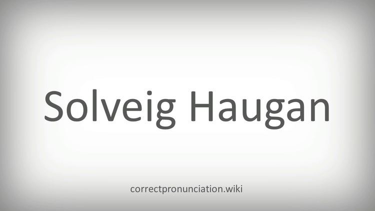Solveig Haugan How to Pronounce Solveig Haugan Correct Pronunciation YouTube